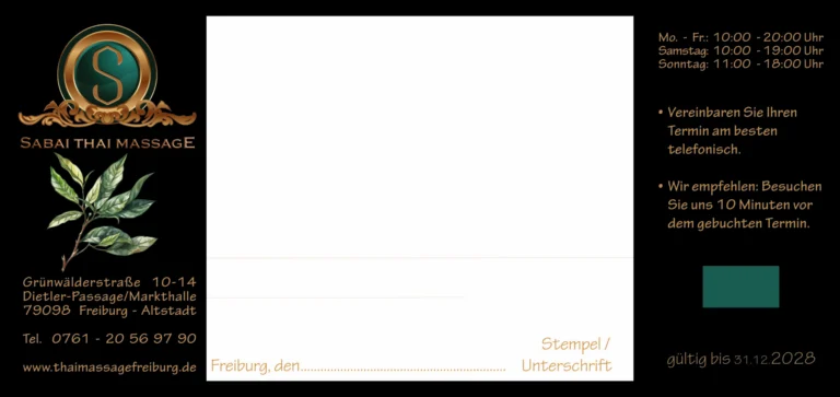 Sabai - Gutschein 2025-Rückseite